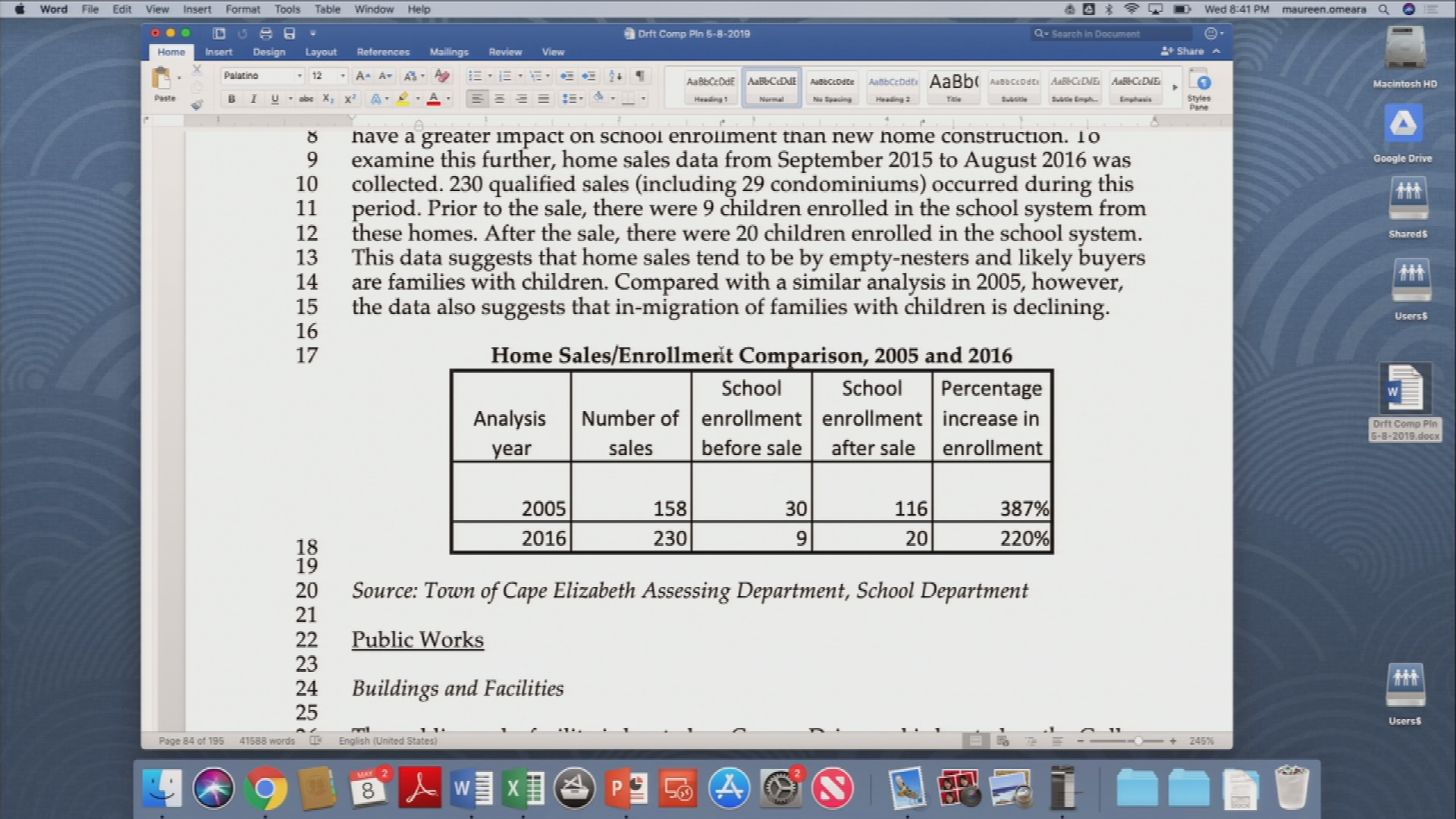 Thumbnail image for Town Council Comprehensive Plan Workshop May 8, 2019