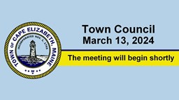 Thumbnail image for Town Council Workshop - March 13, 2024