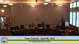 Thumbnail image for Town Council - April 8, 2024