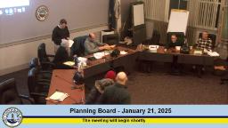 Thumbnail image for Planning Board - January 21, 2025