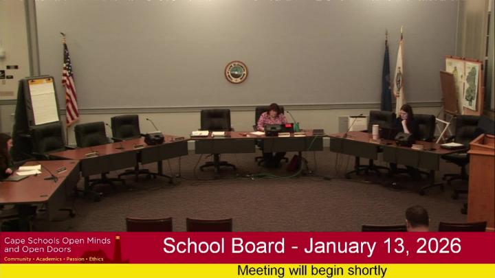 Thumbnail image for School Board Meeting - January 13, 2026