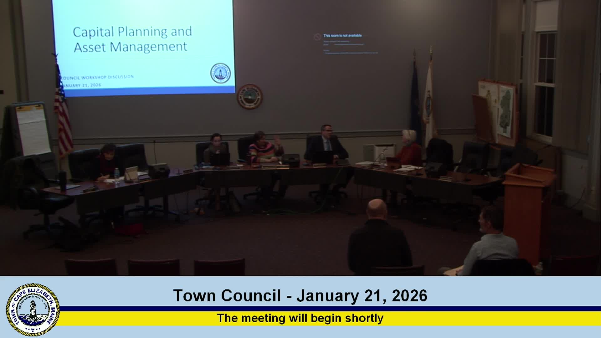 Thumbnail image for Town Council Workshop & Meeting - January 21, 2026