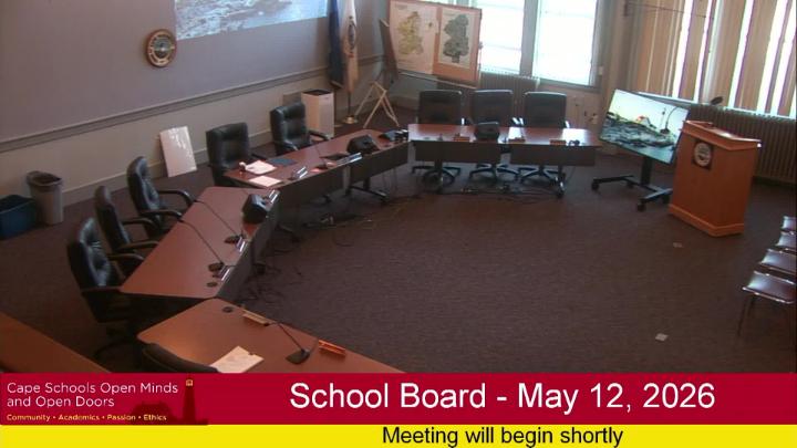 Thumbnail image for School Board Meeting - May 12, 2026