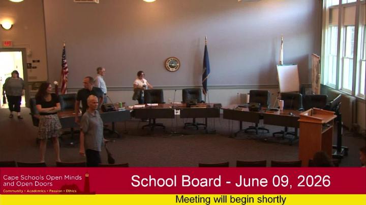 Thumbnail image for School Board Meeting - June 9, 2026