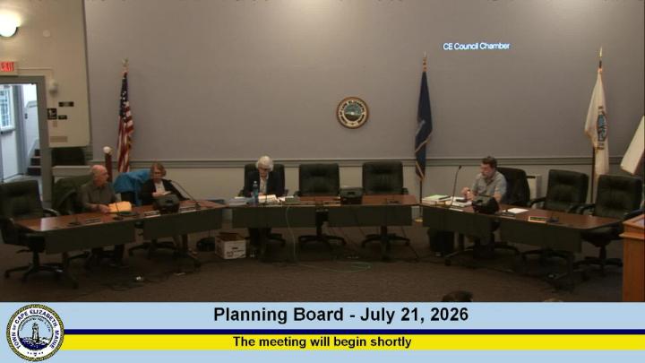 Thumbnail image for Planning Board Meeting - July 21, 2026