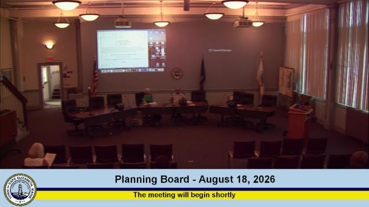 Thumbnail image for Planning Board - August 18, 2026