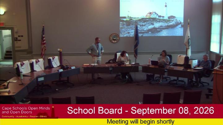 Thumbnail image for School Board Meeting - September 8, 2026