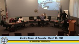 Thumbnail image for Board of Zoning Appeals - March 28, 2023