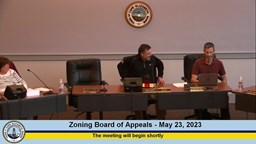Thumbnail image for Board of Zoning Appeals - May 23, 2023