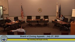 Thumbnail image for Zoning Board of Appeals July 27, 2021