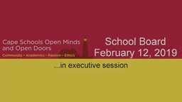 Thumbnail image for School Board Feb. 12, 2019