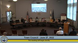 Thumbnail image for Town Council Special Workshop - June 27, 2022