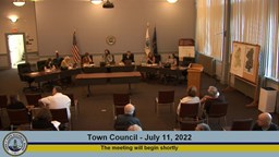 Thumbnail image for Town Council - July 11, 2022