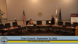 Thumbnail image for Town Council - September 12, 2022