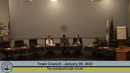 Thumbnail image for Town Council - January 9, 2023