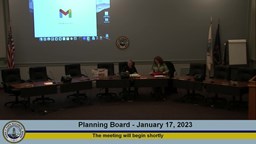 Thumbnail image for Planning Board - January 17, 2023