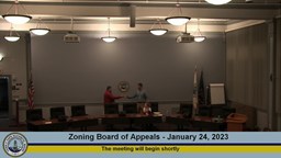 Thumbnail image for Board of Zoning Appeals - January 24, 2023